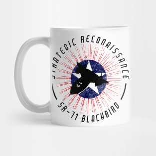 Strategic Reconnaissance SR-71 Blackbird Mug